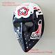 11 Custom Fiberglass Vintage Nhl Ice Hockey Goalie Helmet Mask Ron Low Ho107