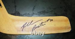 Allan Bester Toronto Maple Leafs Team Issued Autographed Hockey Goalie Stick