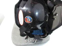 Authentic Vaughn VN-05 Ice Hockey Goalie Goaltender Black Helmet Cage & Bag HCF