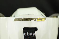 Bauer Concept C2 Goalie Mask Senior Size Medium/Large White (0414-2675)