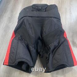 Bauer GSX Goalie Pants Senior Size Large Black Red NWT Nice