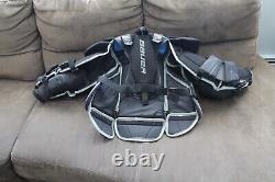 Bauer GSX Junior Goalie Chest and Arm Protector LG/XLG Excellent Used Condition