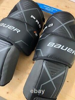 Bauer Hockey Goalie Pro Knee Guards Thigh Leg Guard Garter Belt Strap Supreme