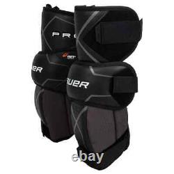 Bauer Hockey Goalie Pro Knee Guards Thigh Leg Guard Garter Belt Strap Supreme