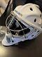 Bauer Nme Vtx Cat Eye Goalie Mask Senior Size Fit 3 White Nwt And Bag