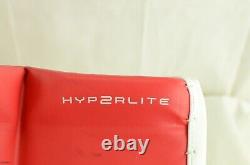 Bauer Vapor Hyperlite 2 Goalie Leg Pads SR Size LG 35+1 White/Red (0314-9584)