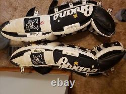 Brian's Goalie Pads. These pads are 31+1 Hockey Pad Good Shape