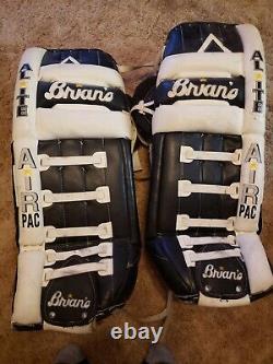 Brian's Goalie Pads. These pads are 31+1 Hockey Pad Good Shape