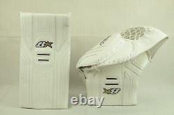 Brian's Optik X3 Goalie Catch Glove and Blocker Set Senior White (0606-4001)