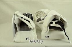 Brian's Optik X3 Goalie Catch Glove and Blocker Set Senior White (0606-4001)