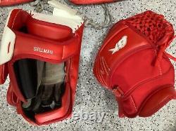 Brian's Pro Goalie Optik 2 MAX 35+1 Leg Pads Glove Blocker Custom