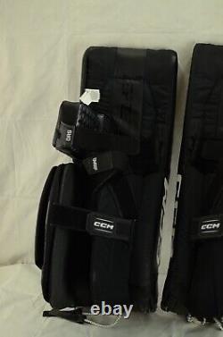 CCM Extreme Flex 6.9 Leg Pads Intermediate Size 32+1 Black (1221-8230)