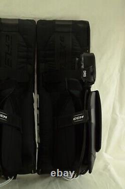 CCM Extreme Flex 6.9 Leg Pads Senior Size 33+1 Black (1221-8246)