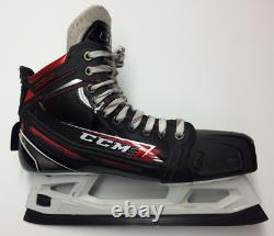 CCM Jetspeed FT2 Goalie Ice Hockey Skates Adult Senior Size 8.5 USED