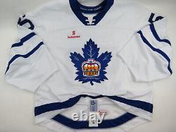 CCM QuickLite Toronto Marlies Game Issued AHL Pro Stock Hockey Jersey 58 GOALIE
