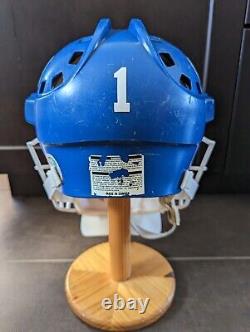 Cooper SK2000 HM30 Dangler Goalie Helmet Mask Grant Fuhr Edmonton Oilers Hockey