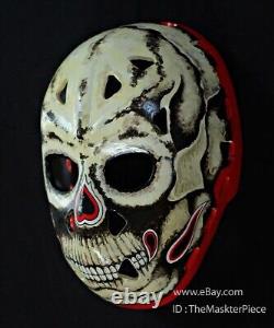 Custom Ice Hockey Mask Goalie Helmet Wearable Home Decor Gary Bromley G06