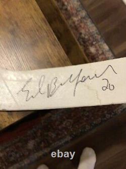 Ed Belfour Game Used Hockey Goalie Stick Florida Panthers