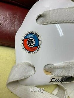 Eddy Tusk Ice Hockey Goalie Mask Youth Hand Laid Fiberglass (not plastic) Small