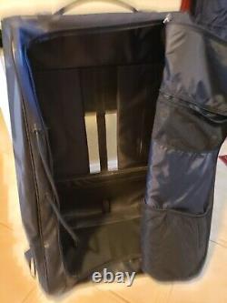 Grit Inc GT4 Sumo Hockey Goalie Tower 36 Wheeled Equipment Bag Black