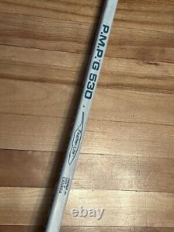 Guy Hebert AUTOGRAPHED Anaheim Mighty Ducks Hockey Goalie Stick DISNEY 231/1000