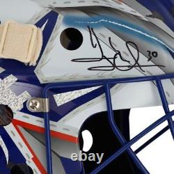 Henrik Lundqvist New York Rangers Signed Statue of Liberty Replica Goalie Mask