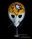 Ice Hockey Mask Goalie Helmet Wearable Home Decor Michel Dion Worn-out G51