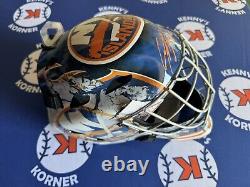 Ilya Sorokin Autographed New York Islanders Full Sized Goalie Mask JSA Cert