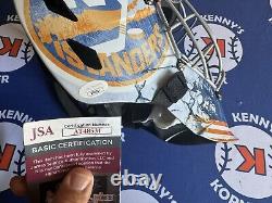 Ilya Sorokin Autographed New York Islanders Full Sized Goalie Mask JSA Cert