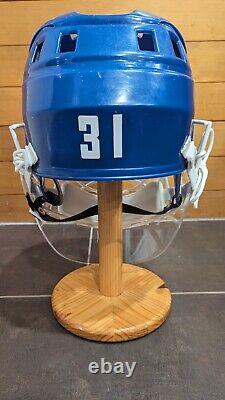 JOFA 246 HM30 Dangler Large Goalie Helmet Mask Hockey Billy Smith Islanders