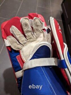 Louisville TPS XHale blocker glove vintage hockey goalie regular fit Canadiens