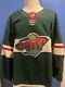 Mic Team Issued Prime Adidas Authentic Minnesota Wild Nhl Goalie Jersey 60g