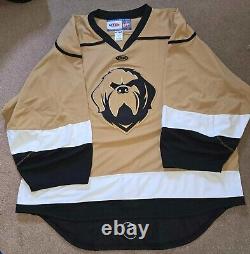 NEW Newfoundland Growlers AUTHENTIC Alternate Jersey Goalie Cut 64G AK