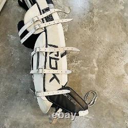 NHL Reebok Goalie Pads 35 89cm Koho Lefevre Pro Series Used Men's