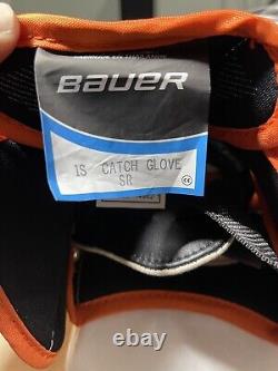 NWT Bauer Supreme 1S Hockey Goalie Catch Glove SR MSRP $529.99 Great Deal