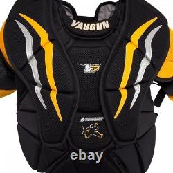 New Vaughn V7 XF INT Intermediate Small hockey goalie chest & arm protector SM