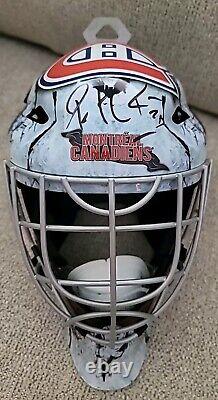 PATRICK ROY SIGNED AUTOGRAPHED MONTREAL CANADIENS F/S GOALIE MASK PSA/DNA Cert