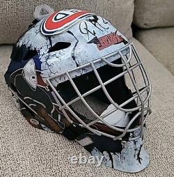 PATRICK ROY SIGNED AUTOGRAPHED MONTREAL CANADIENS F/S GOALIE MASK PSA/DNA Cert