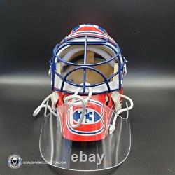 Patrick Roy Unsigned Goalie Mask Montreal Classic + Throat Guard Included