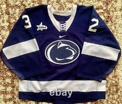 Penn State women's hockey jersey, goalie jersey, NIKE jersey, NOBR
