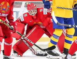 Pro Return IIHF Stock Team Belarus Nike Ice Hockey Jersey Goalie Cut MIC