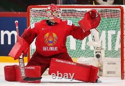 Pro Return IIHF Stock Team Belarus Nike Ice Hockey Jersey Goalie Cut MIC