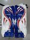 Rbk Reebok Int Pro Goalie Pads Kinetic Fit 30 +1 Red White Blue