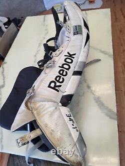 Reebok RBK Designed by Lefevre GP7K Goalie Pads size 34+1 Pre-owned