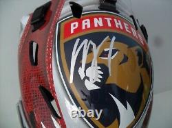 Roberto Luongo Signed Florida Panthers FULL SIZE Goalie Mask Helmet JSA COA