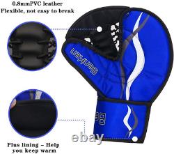 Sports Hockey Gear Goalie Pad Pack Ice Hockey Equipment Teenager &Adult Blue Bla