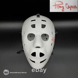 Tony Esposito Signed Goalie Mask Chicago V1 Pristine Look Signature Edition Auto