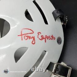 Tony Esposito Signed Goalie Mask Chicago V1 Pristine Look Signature Edition Auto