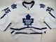 Toronto Maple Leafs Team Issued Nhl Hockey Game Jersey 58 Goalie White #35