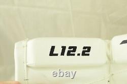 True L12.2 Goalie Leg Pads Senior Size 34+2 White (0824-6037)